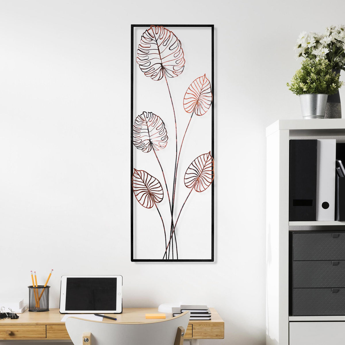 Bys-080-A Dekoratif Metal Duvar Tablosu 