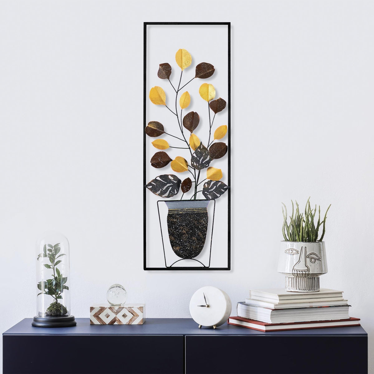 Bys-077-A Dekoratif Metal Duvar Tablosu 