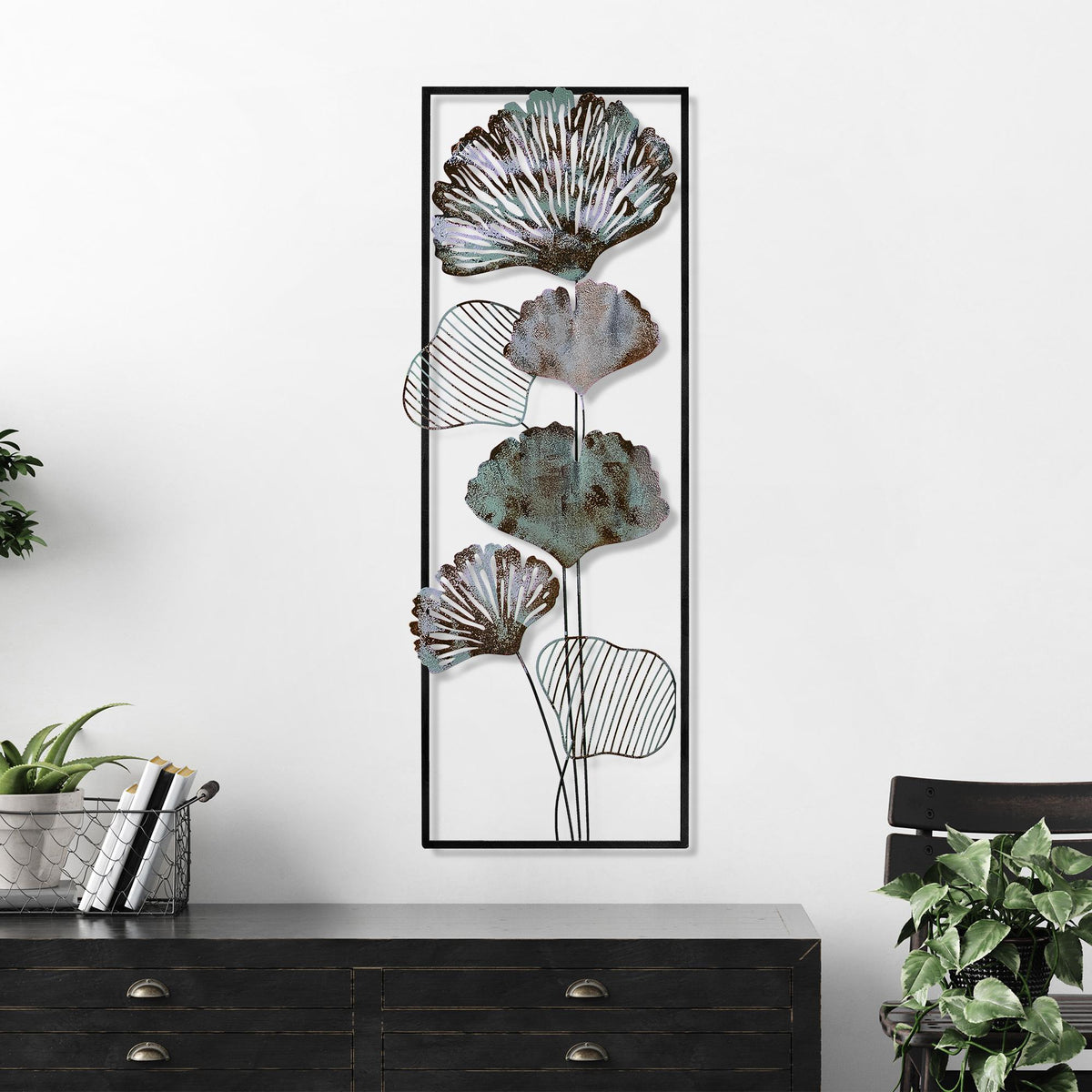 Bys-075-A Dekoratif Metal Duvar Tablosu 