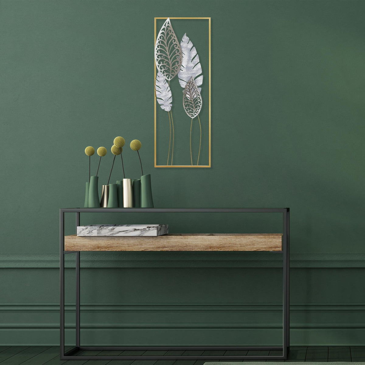 Bys-031 Dekoratif Metal Duvar Tablosu 