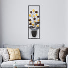 Bys-077-A Dekoratif Metal Duvar Tablosu 