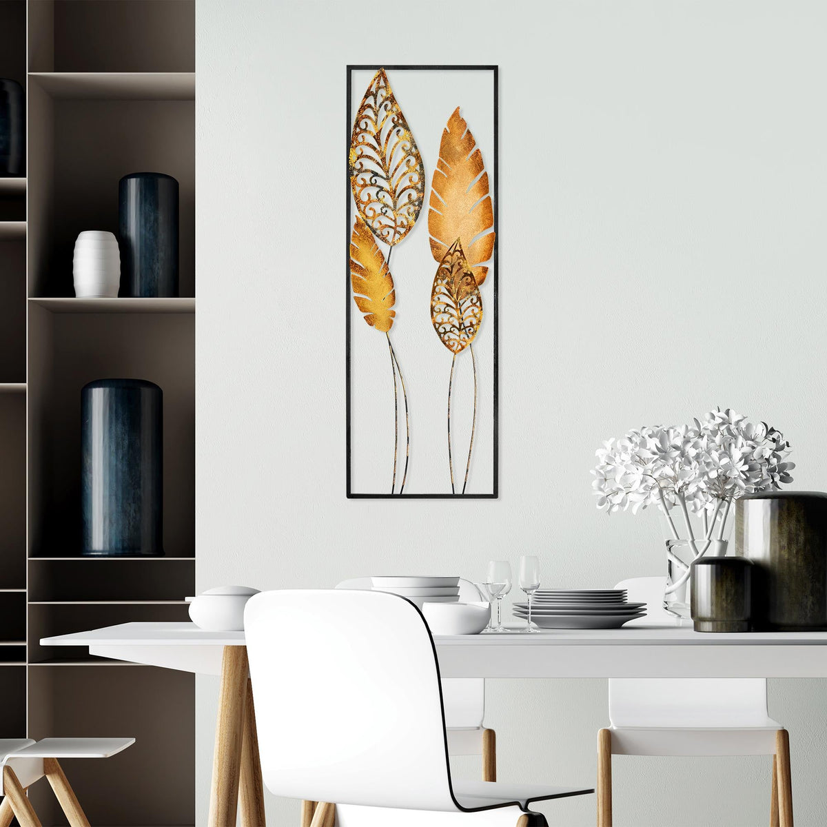 Bys-031-B Dekoratif Metal Duvar Tablosu 