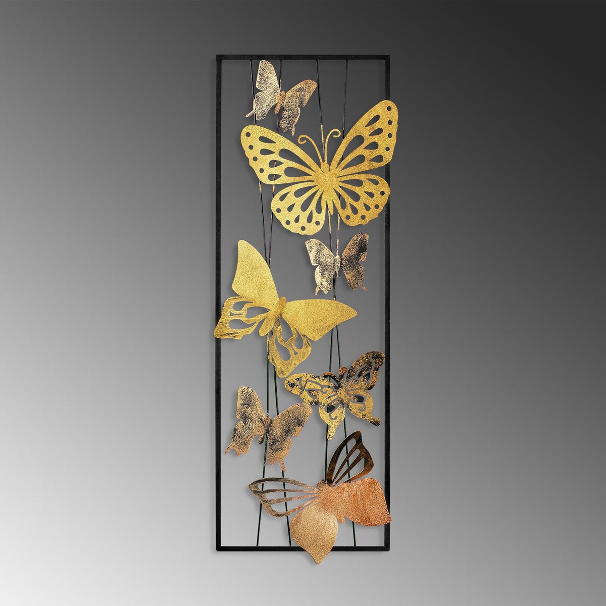 Bys-028-A Dekoratif Metal Duvar Tablosu 