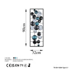 Bys-119-A Dekoratif Metal Duvar Tablosu 