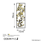Bys-095-A Dekoratif Metal Duvar Tablosu 