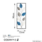 Bys-096-A Dekoratif Metal Duvar Tablosu 