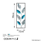 Bys-106-A Dekoratif Metal Duvar Tablosu 