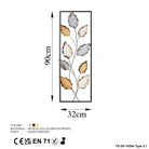 Bys-096-B Dekoratif Metal Duvar Tablosu 