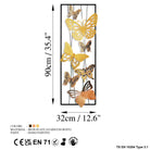 Bys-028-A Dekoratif Metal Duvar Tablosu 