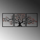 Bys-158 Dekoratif 3'Lü Metal Duvar Tablosu 