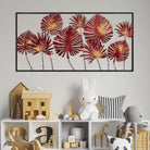 Bys-026-A Dekoratif Metal Duvar Tablosu 