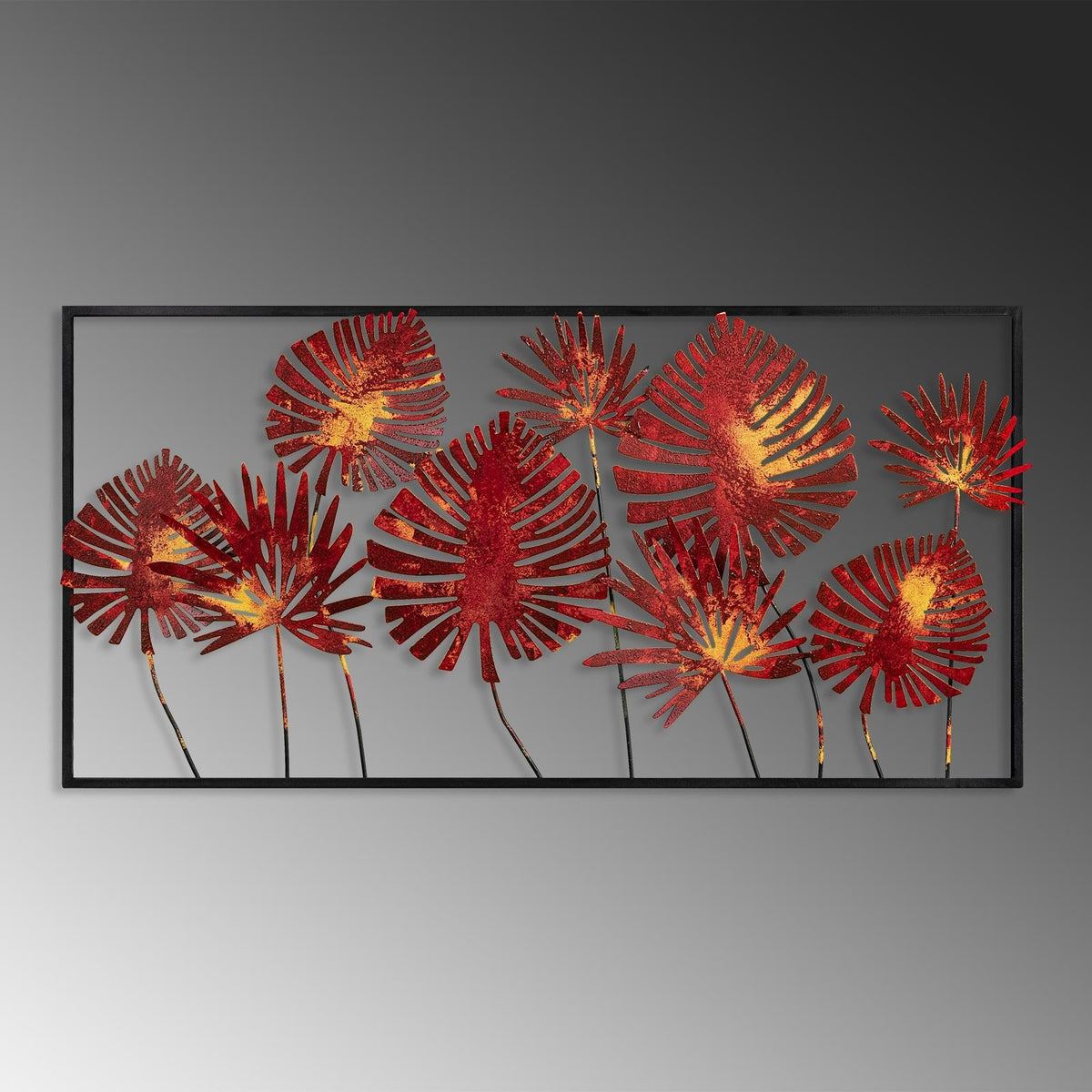 Bys-026-A Dekoratif Metal Duvar Tablosu 
