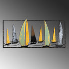 Bys-027-A Dekoratif Metal Duvar Tablosu 