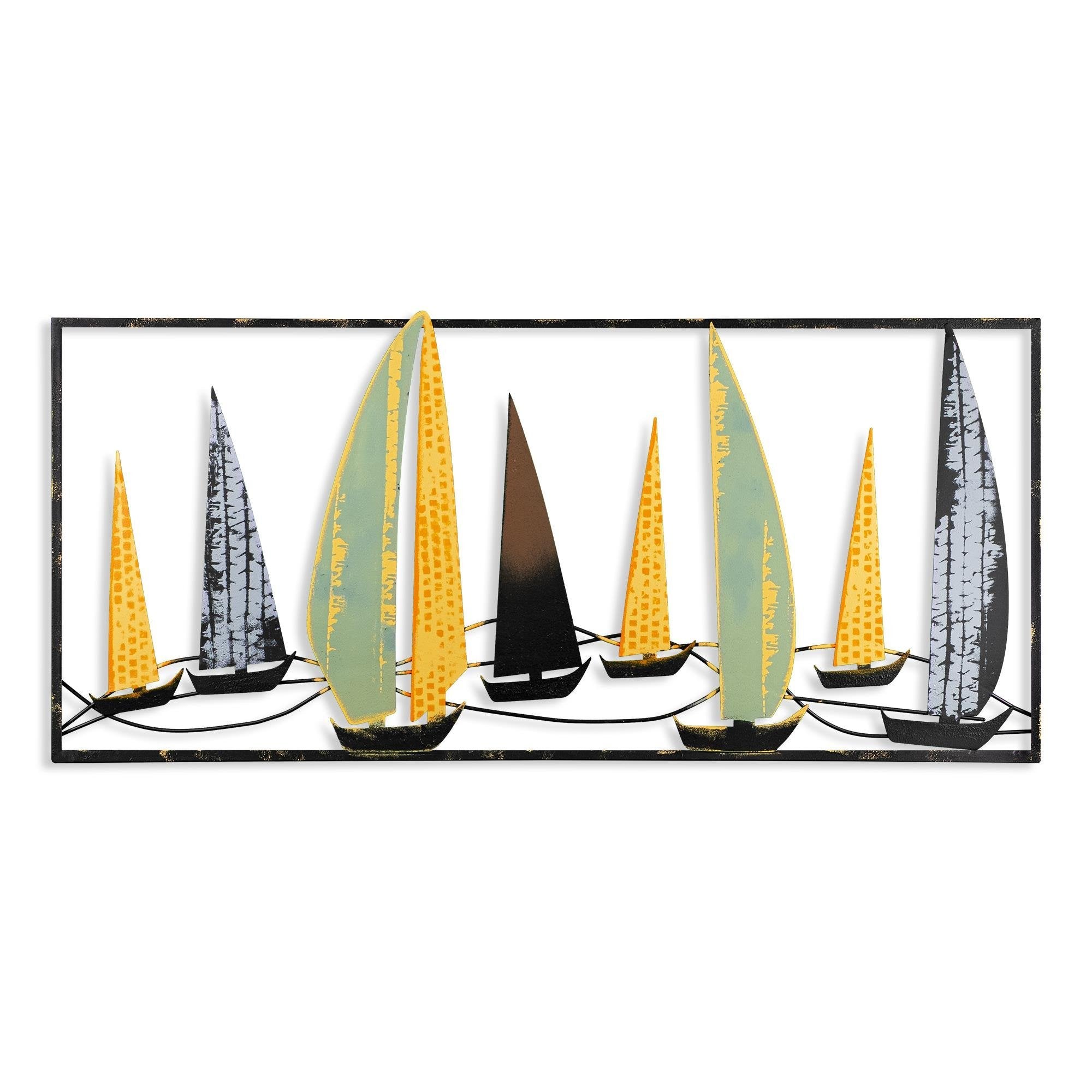 Bys-027-A Dekoratif Metal Duvar Tablosu 