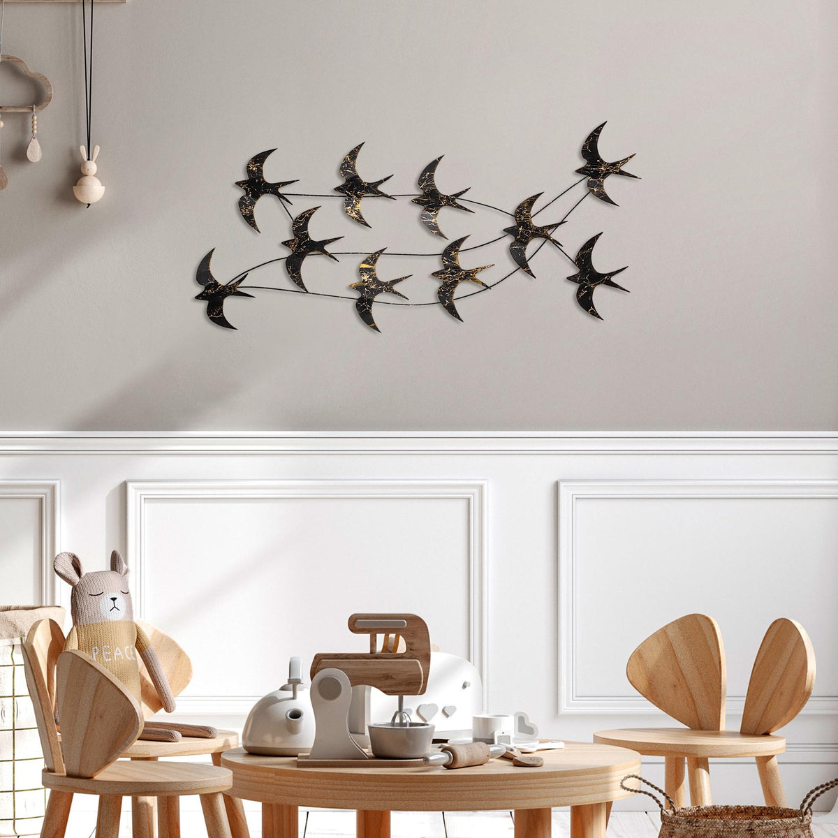 Bys-147 Dekoratif Metal Duvar Tablosu 