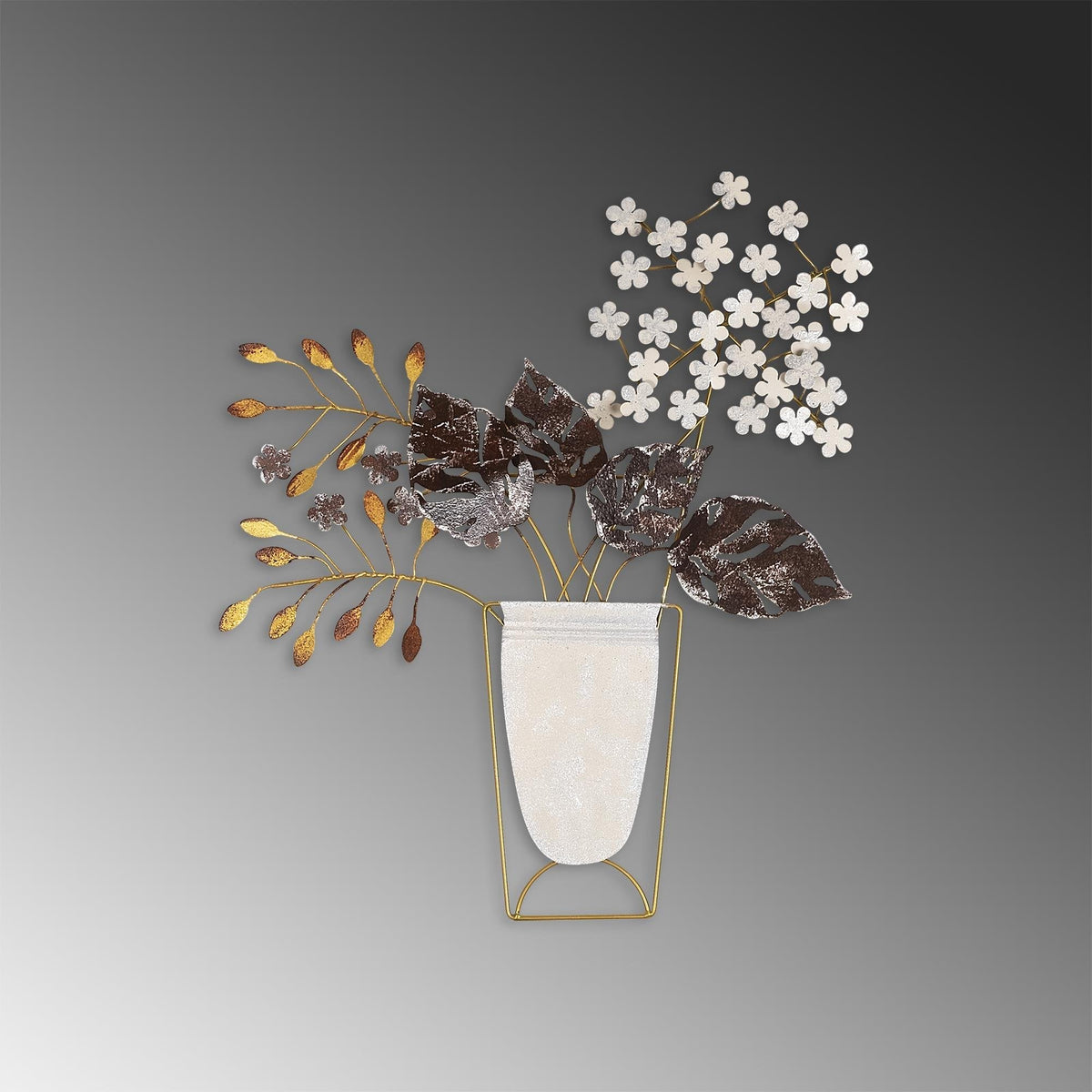 Bys-083 Dekoratif Metal Duvar Tablosu 