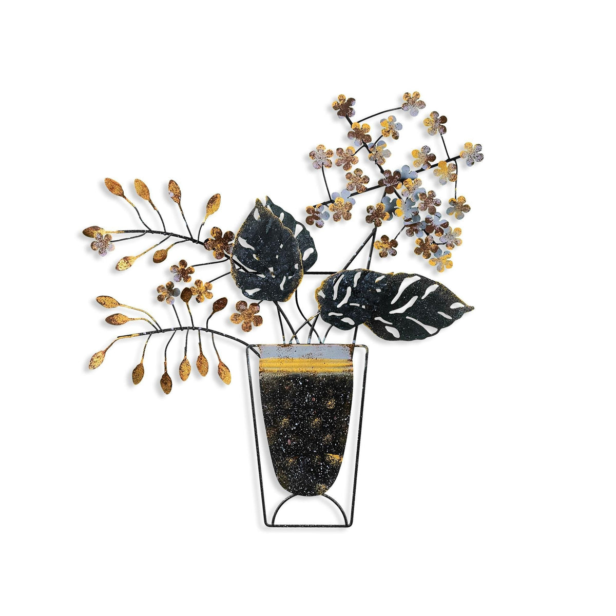 Bys-083-B Dekoratif Metal Duvar Tablosu 