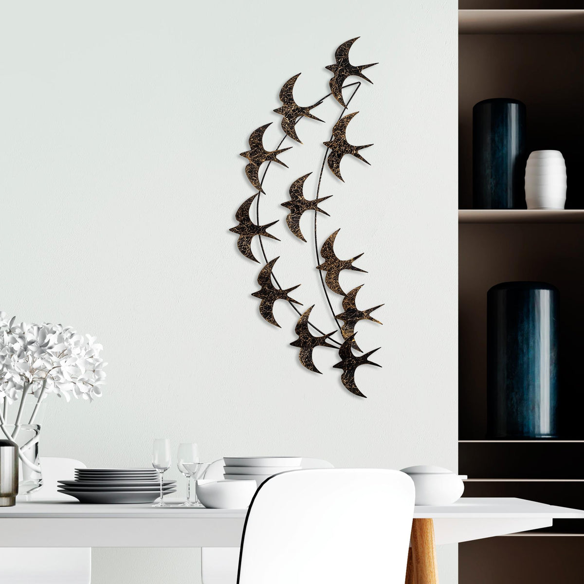 Bys-144 Dekoratif Metal Duvar Tablosu 