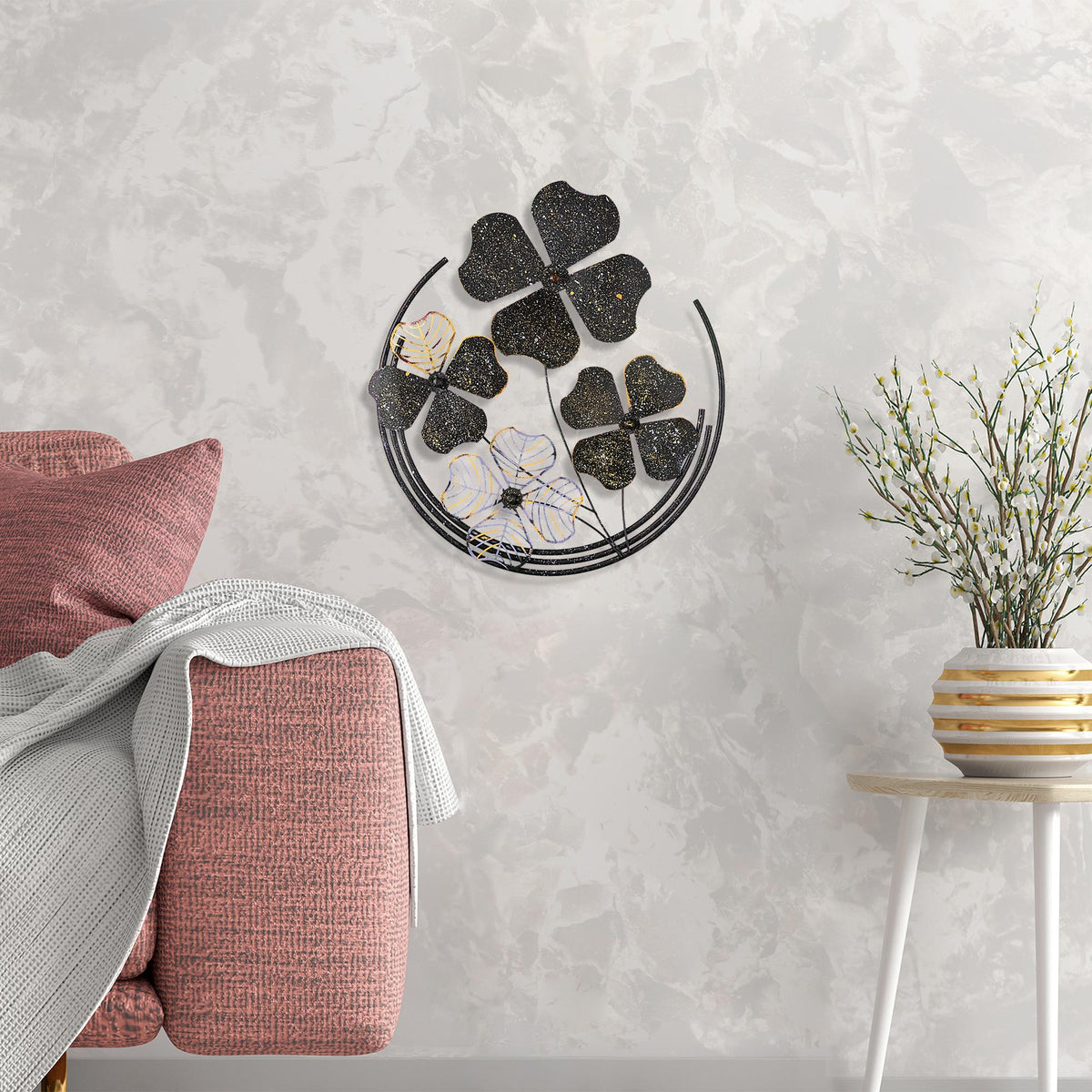 Bys-011-B Dekoratif Metal Duvar Tablosu 