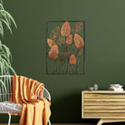 Bys-030-A Dekoratif Metal Duvar Tablosu 