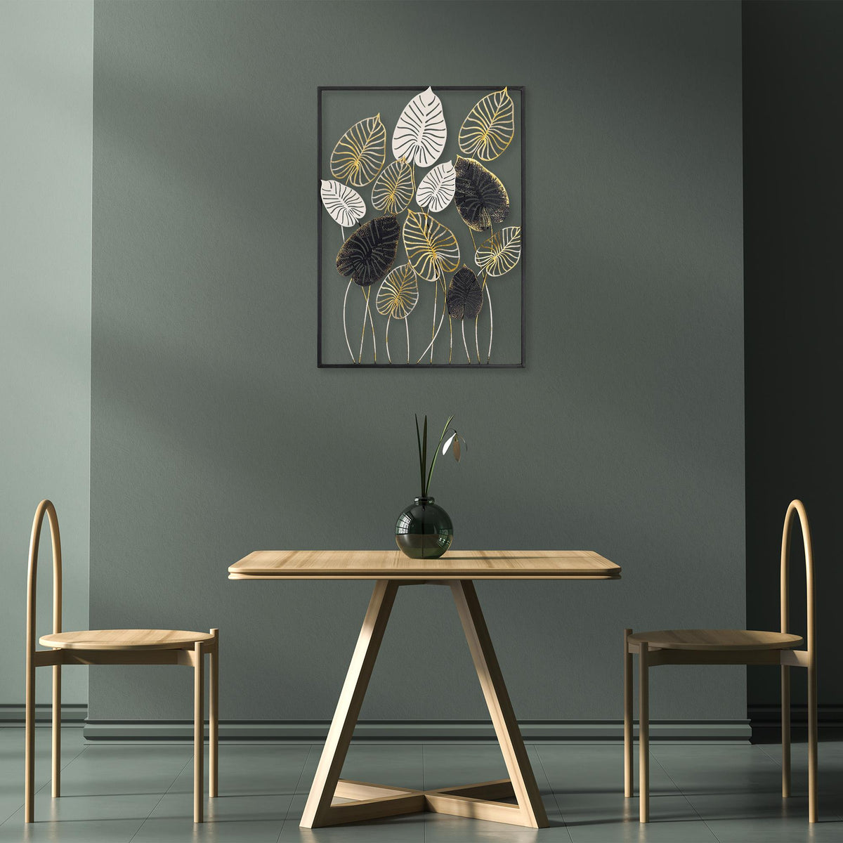 Bys-030 Dekoratif Metal Duvar Tablosu 