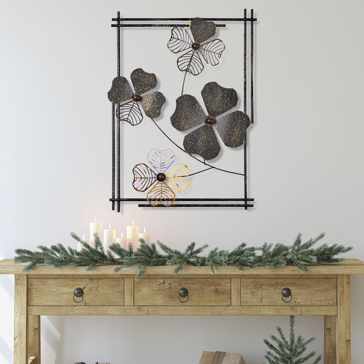 Bys-003-A Dekoratif Metal Duvar Tablosu 