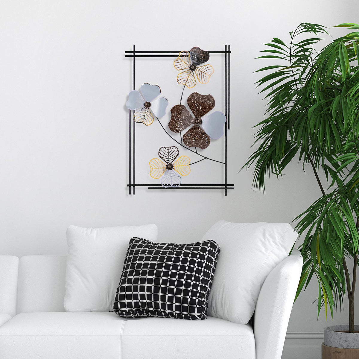 Bys-003-B Dekoratif Metal Duvar Tablosu 