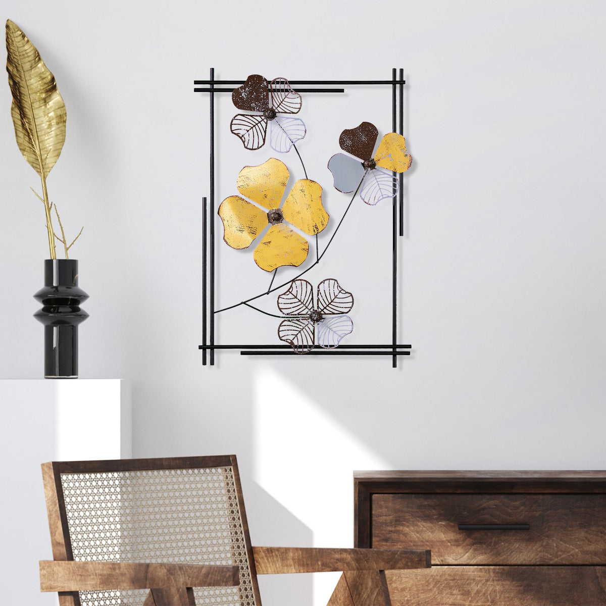 Bys-004-B Dekoratif Metal Duvar Tablosu 