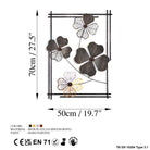 Bys-003-A Dekoratif Metal Duvar Tablosu 