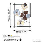 Bys-003-B Dekoratif Metal Duvar Tablosu 