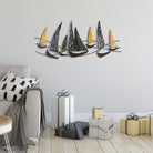 Bys-066-A Dekoratif Metal Duvar Tablosu 