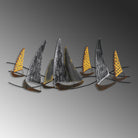 Bys-066-A Dekoratif Metal Duvar Tablosu 