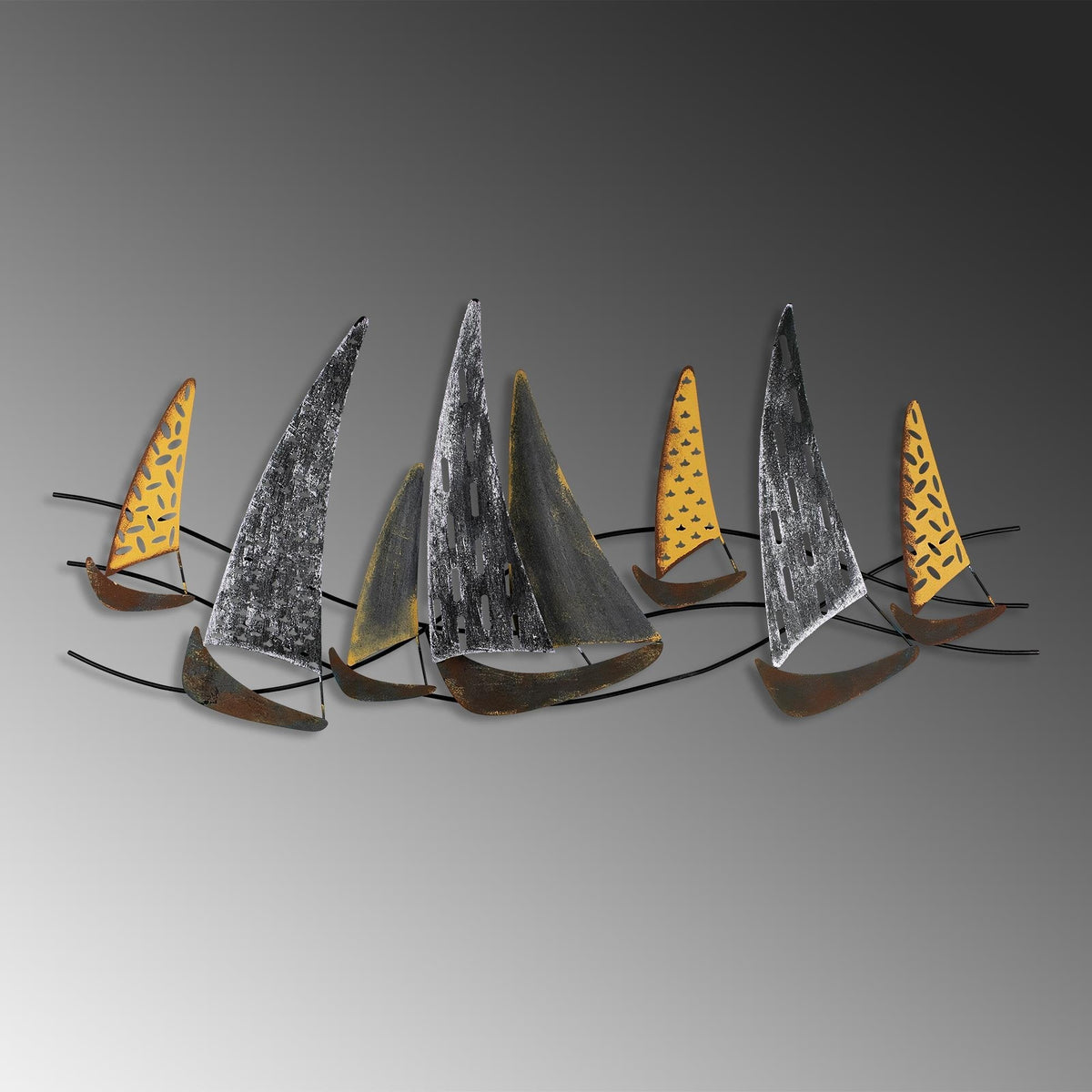 Bys-066-A Dekoratif Metal Duvar Tablosu 
