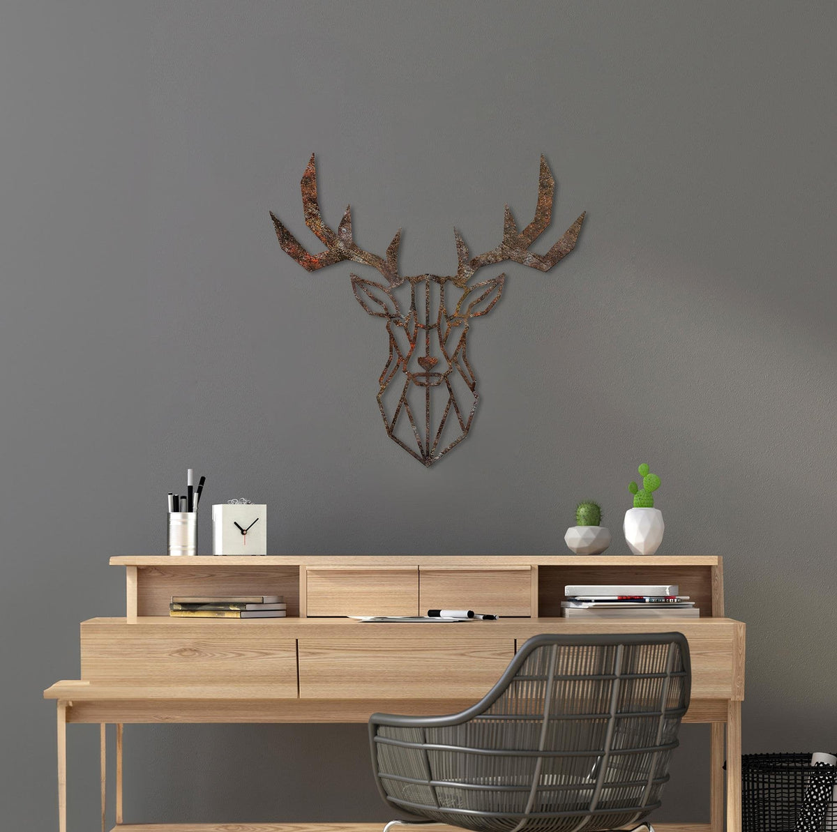 Bys-163 Dekoratif Metal Duvar Tablosu 