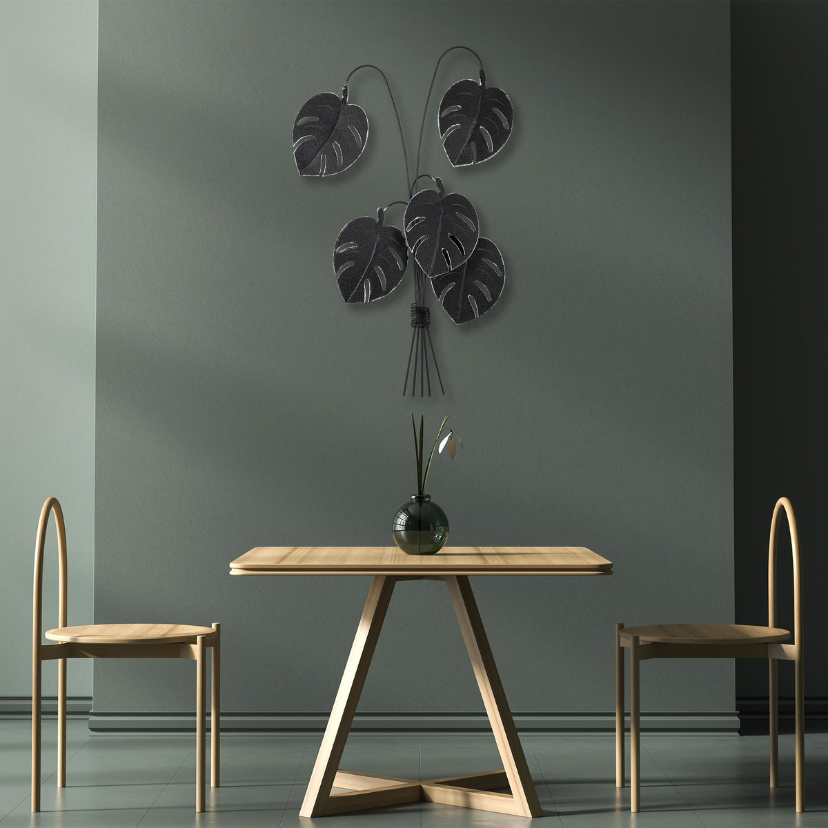Bys-049 Dekoratif Metal Duvar Tablosu 