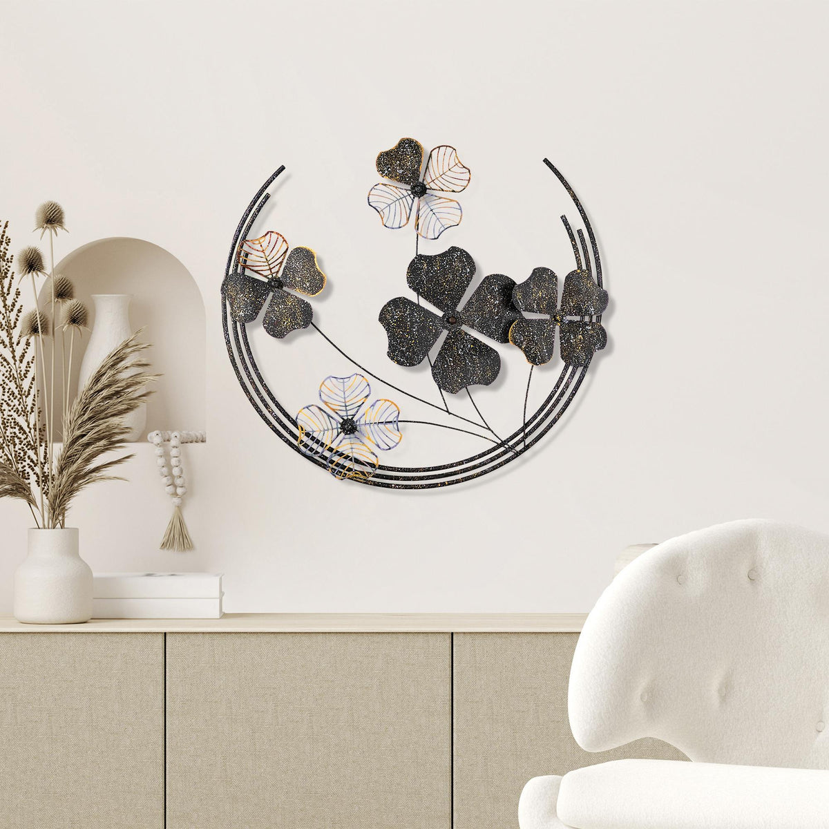 Bys-010-B Dekoratif Metal Duvar Tablosu 