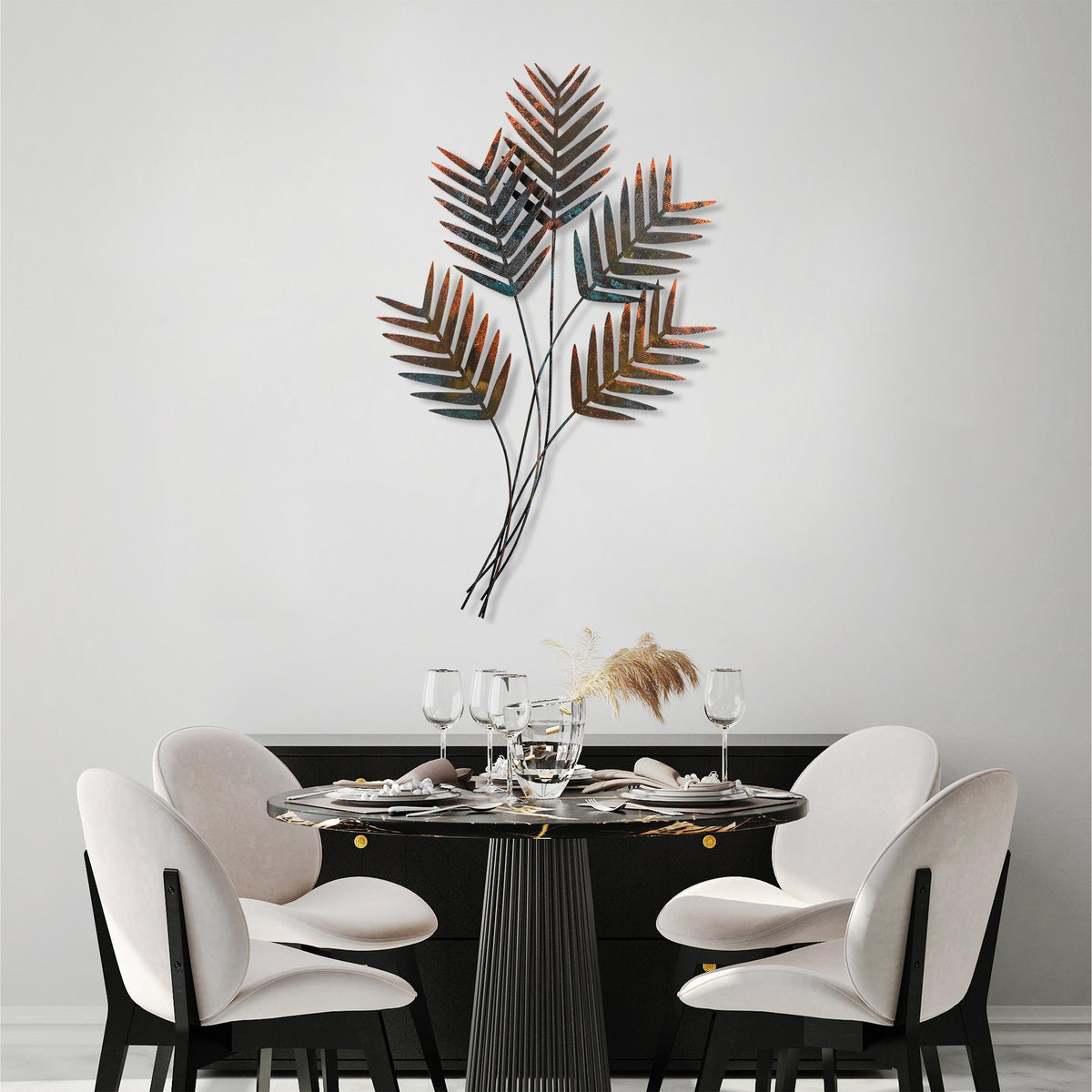 Bys-104-A Dekoratif Metal Duvar Tablosu 