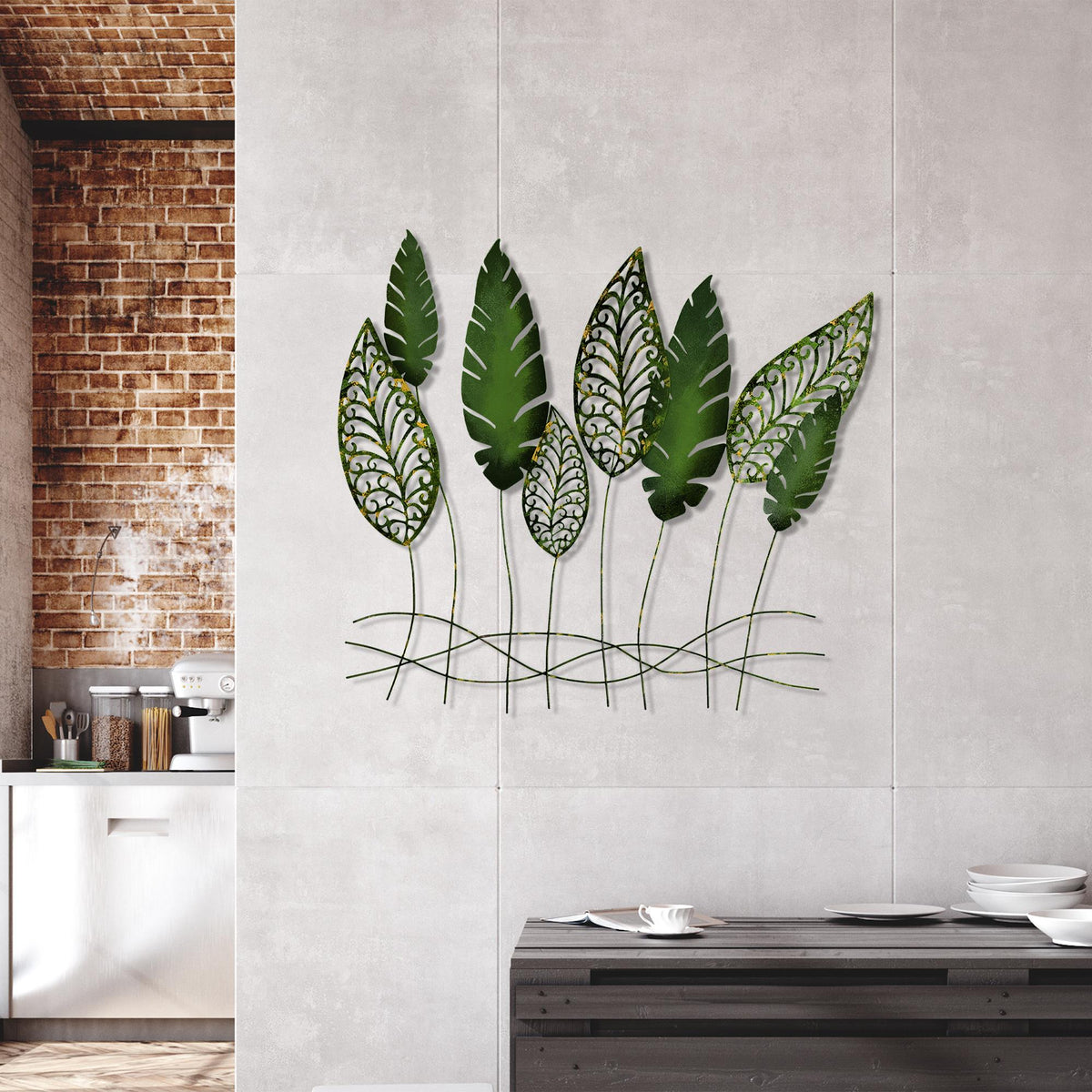 Bys-038-A Dekoratif Metal Duvar Tablosu 