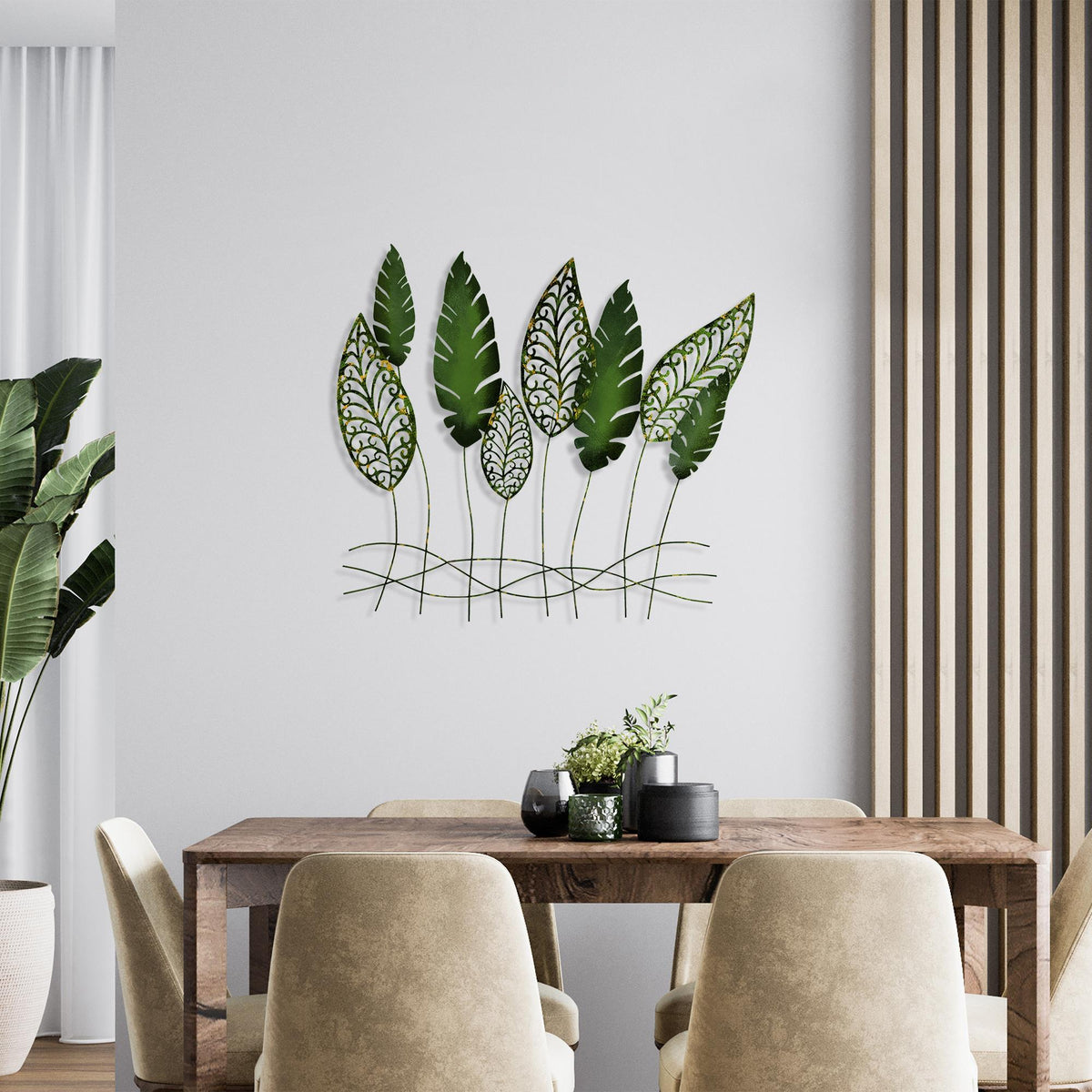 Bys-038-A Dekoratif Metal Duvar Tablosu 