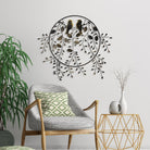 Bys-105-A Dekoratif Metal Duvar Tablosu 