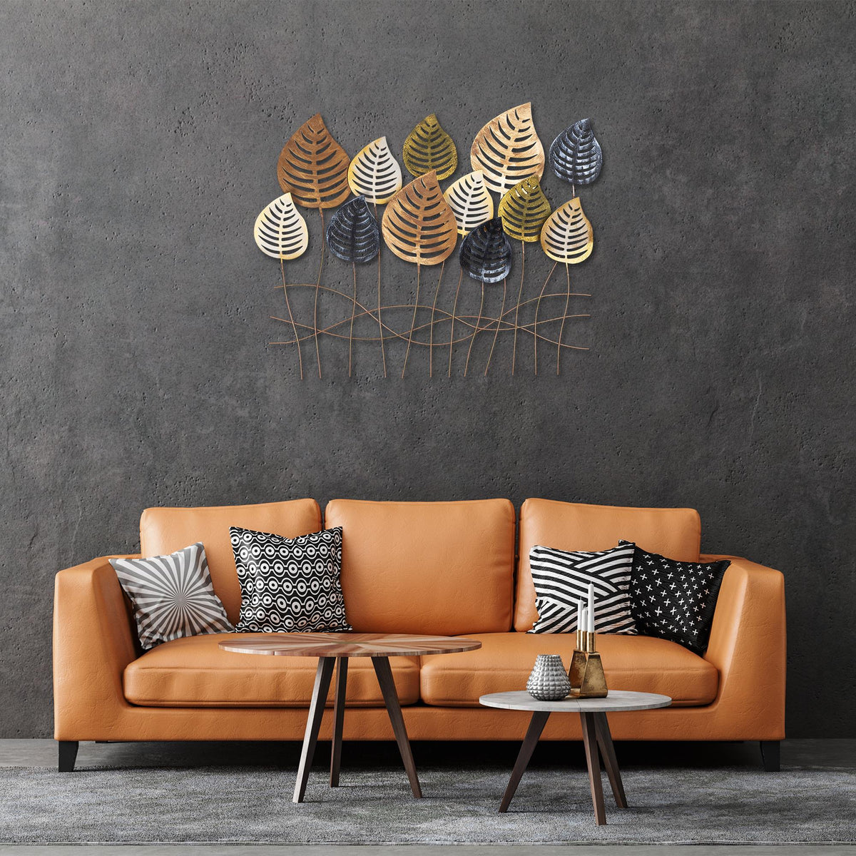 Bys-054 Dekoratif Metal Duvar Tablosu 