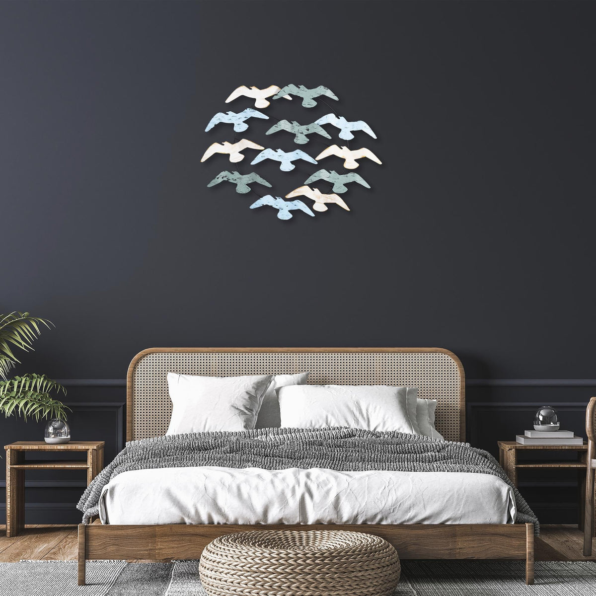 Bys-046 Dekoratif Metal Duvar Tablosu 