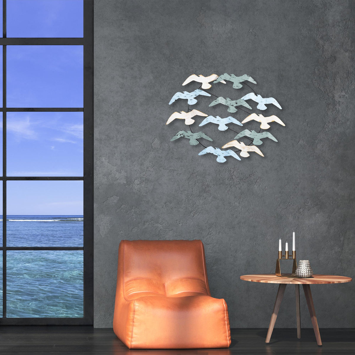 Bys-046 Dekoratif Metal Duvar Tablosu 