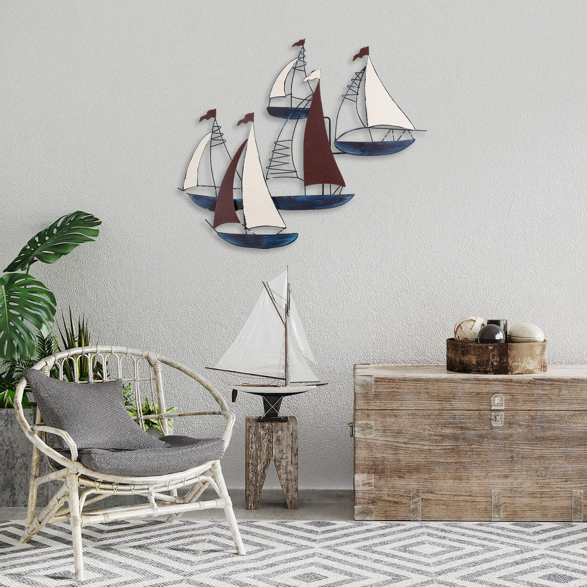 Bys-063 Dekoratif Metal Duvar Tablosu 