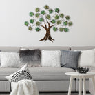 Bys-058-A Dekoratif Metal Duvar Tablosu 