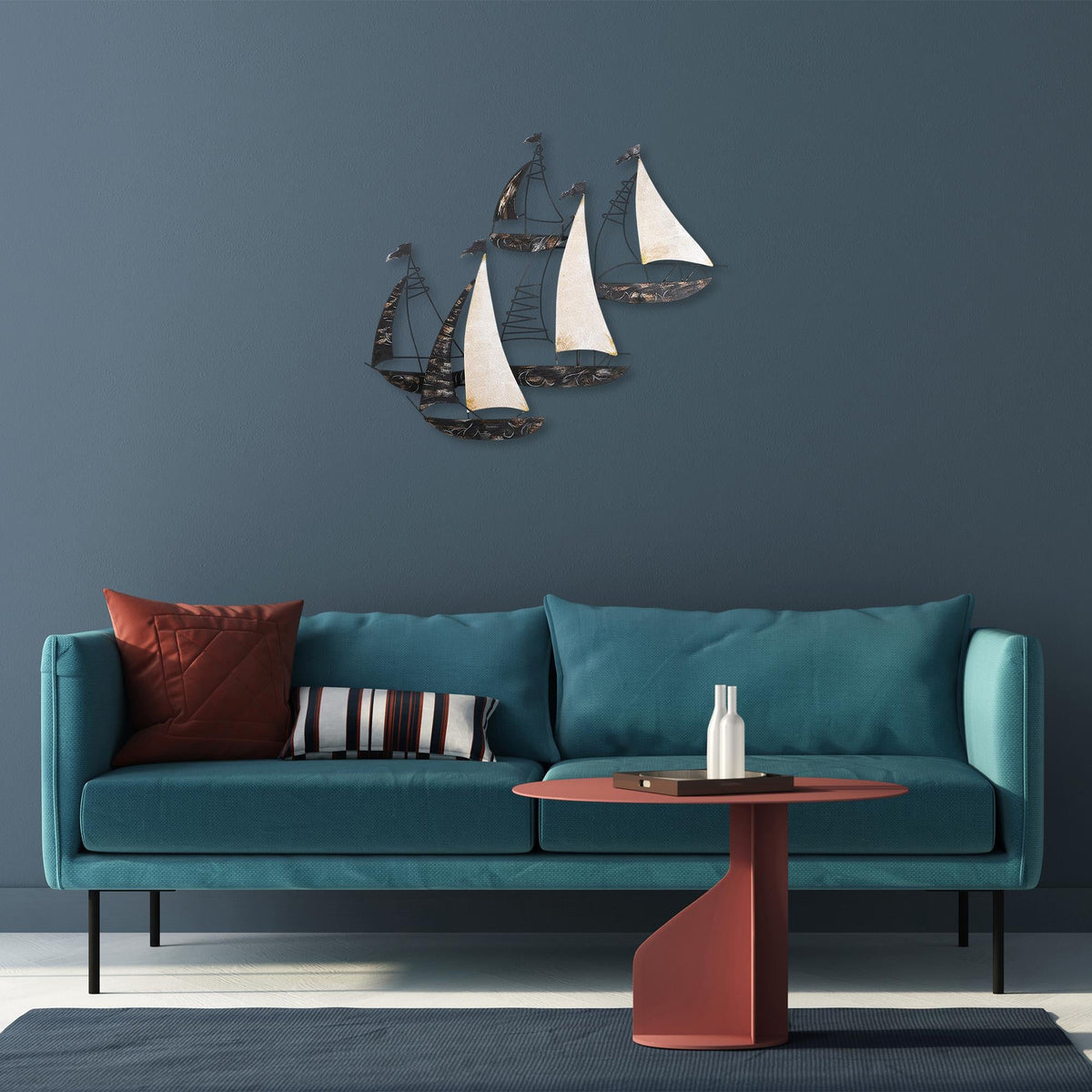 Bys-042 Dekoratif Metal Duvar Tablosu 