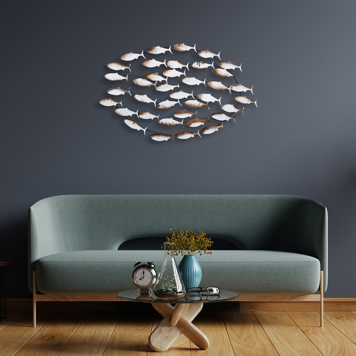 Bys-037 Dekoratif Metal Duvar Tablosu 