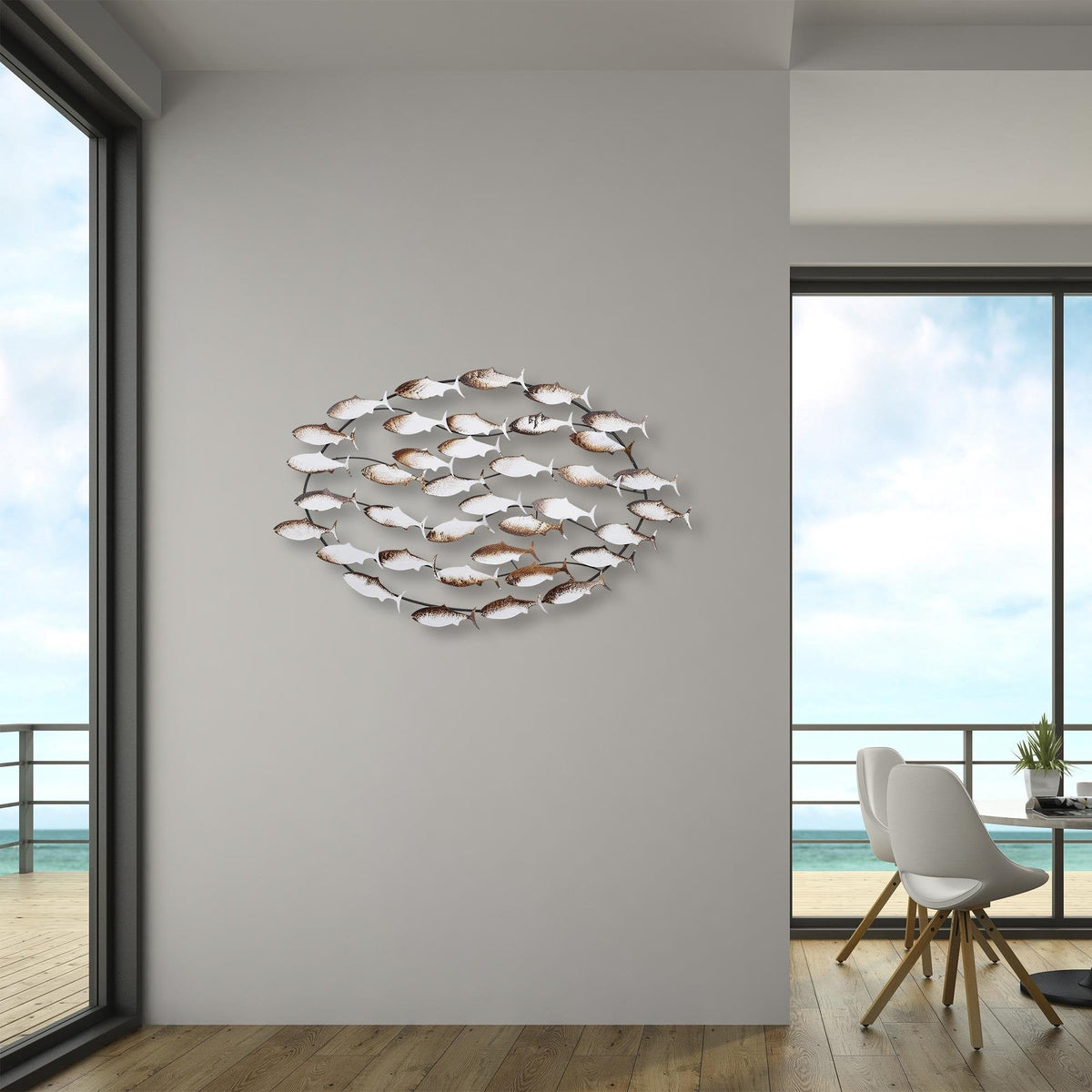 Bys-037 Dekoratif Metal Duvar Tablosu 