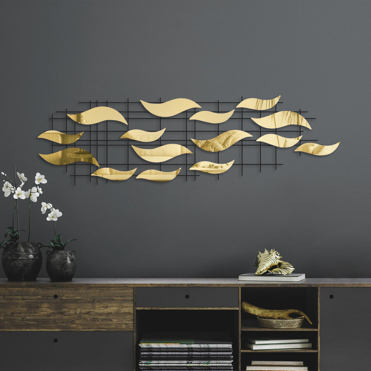 Bys-125 Dekoratif Metal Duvar Tablosu 
