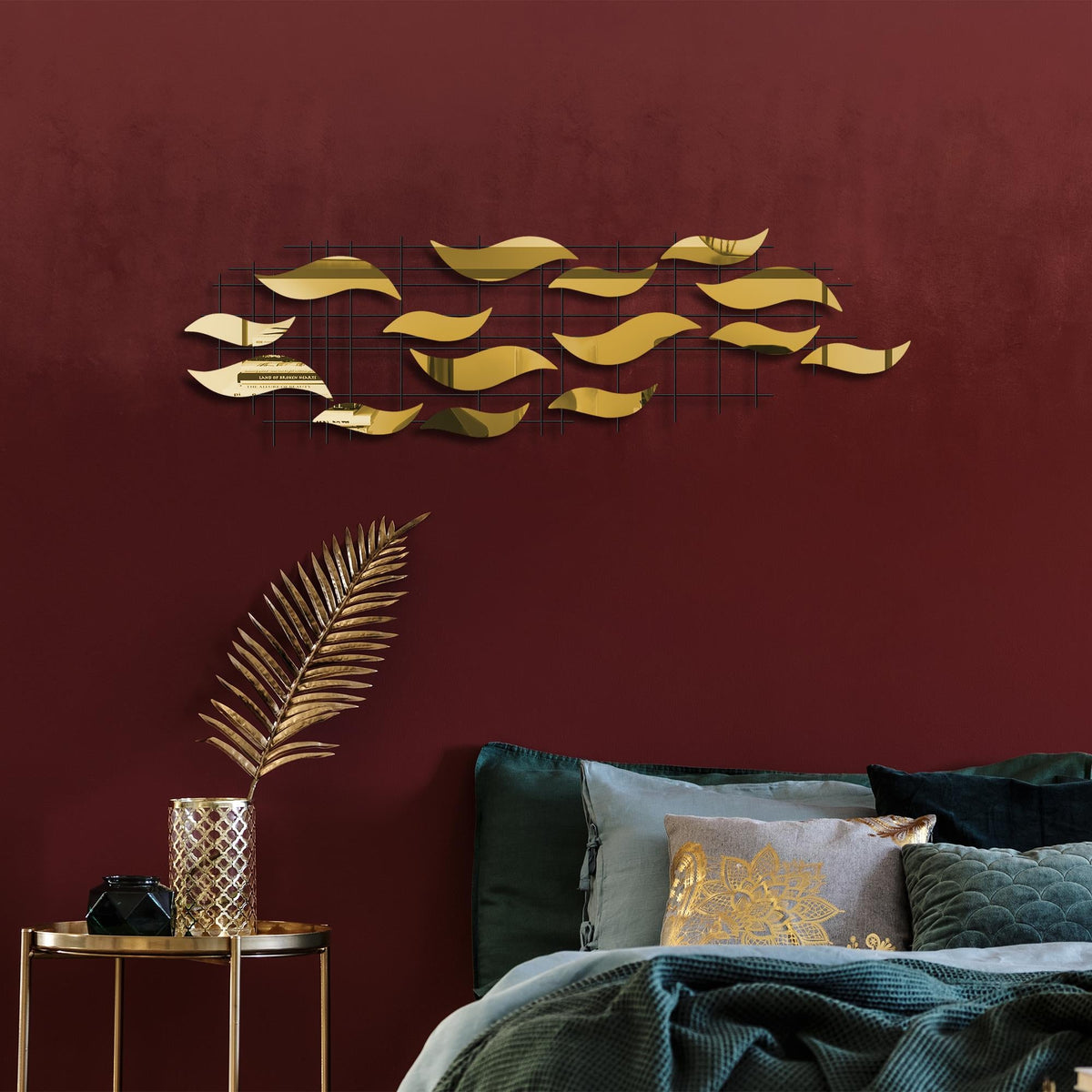 Bys-125 Dekoratif Metal Duvar Tablosu 